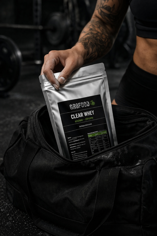 GR8 Clear Whey Protein Eistee Zitrone - 500g