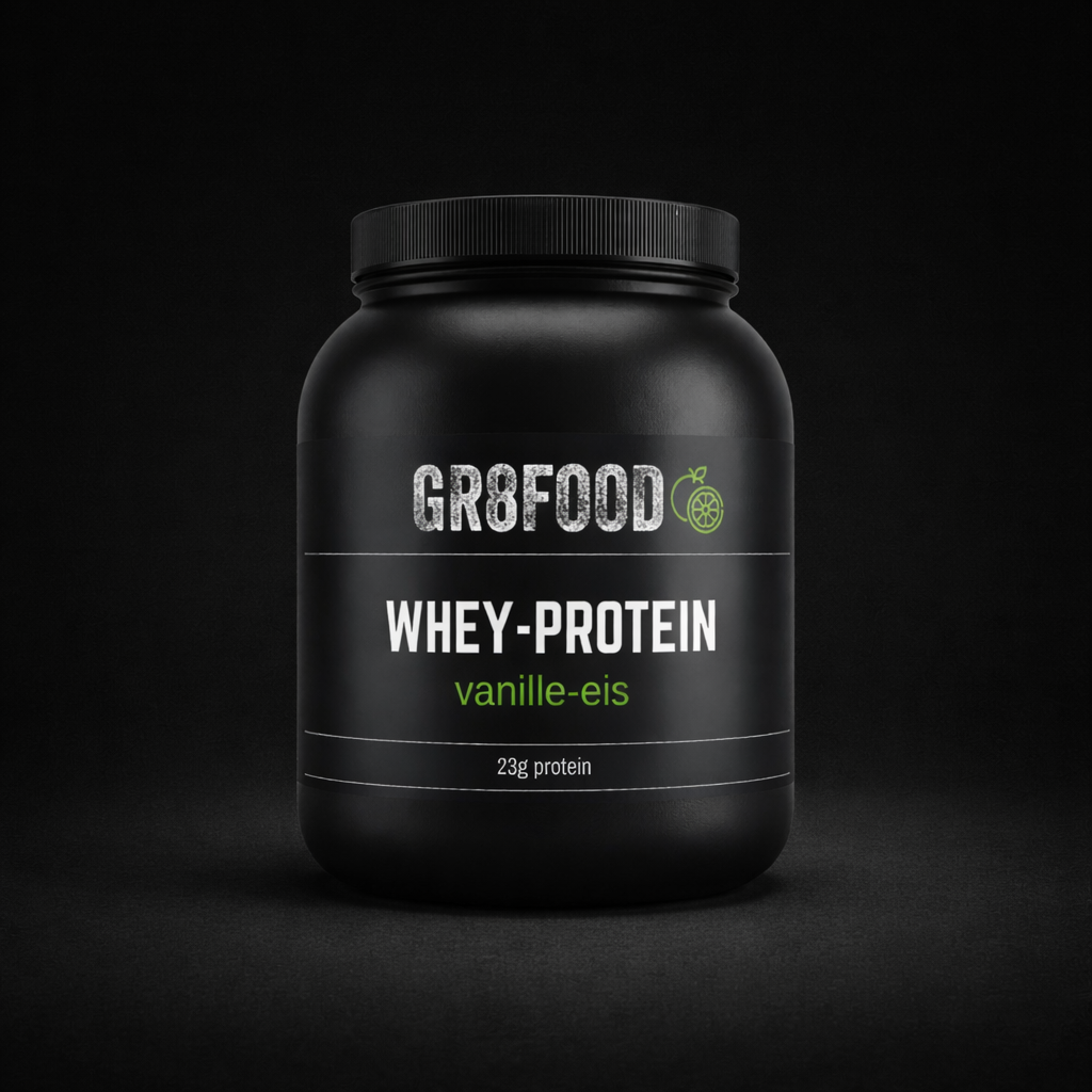 GR8 Premium Whey Protein Vanille-Eis - 1.000g