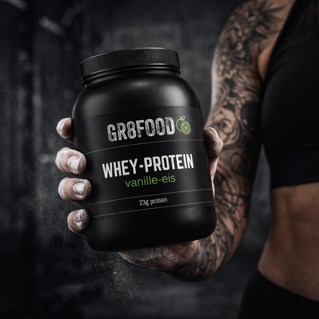 GR8 Premium Whey Protein Vanille-Eis - 1.000g