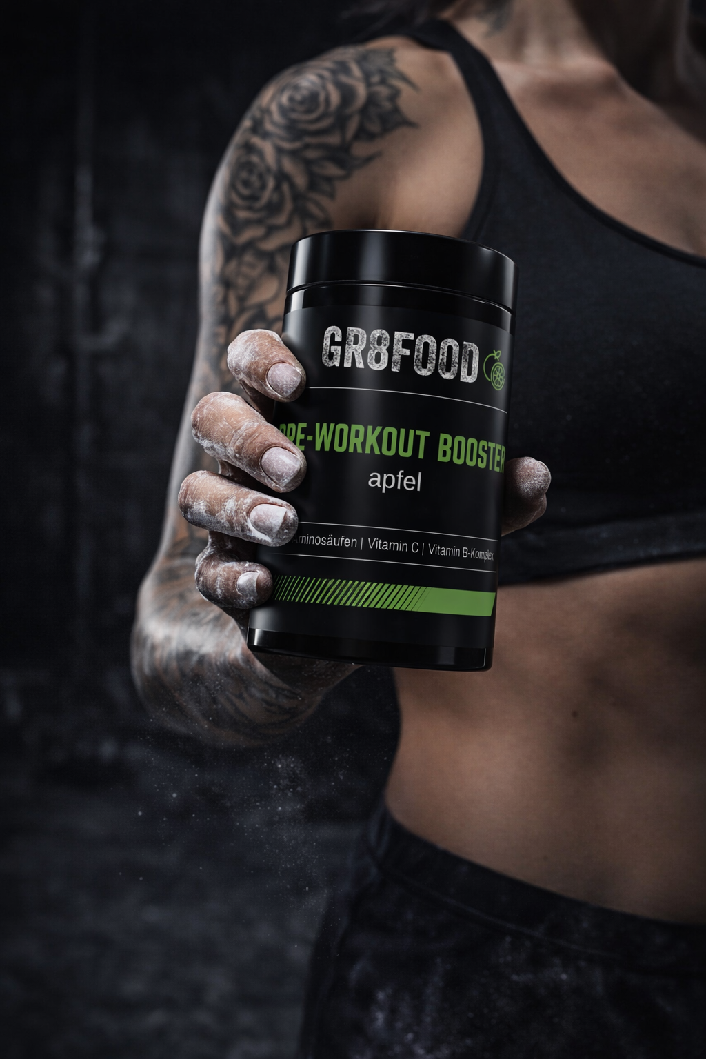 GR8 Pre-Workout Booster Apfel - 520g