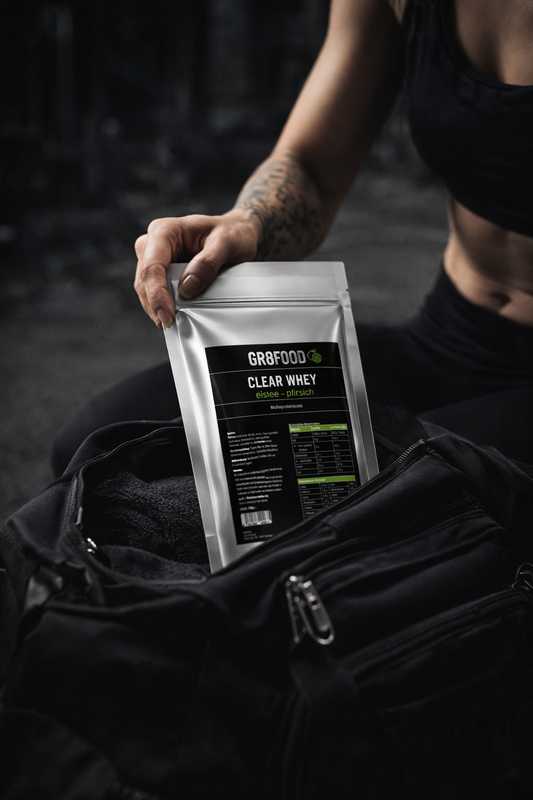GR8 Clear Whey Protein Eistee Pfirsich - 500g