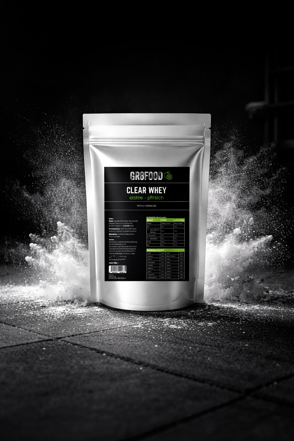 GR8 Clear Whey Protein Eistee Pfirsich - 500g