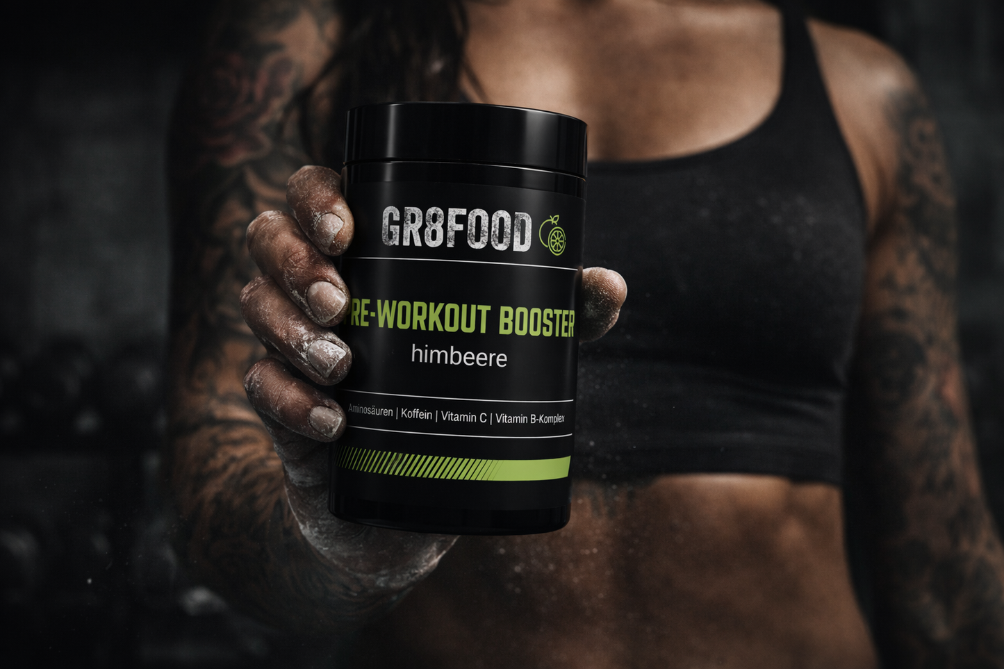GR8 Pre-Workout Booster Himbeere - 520g