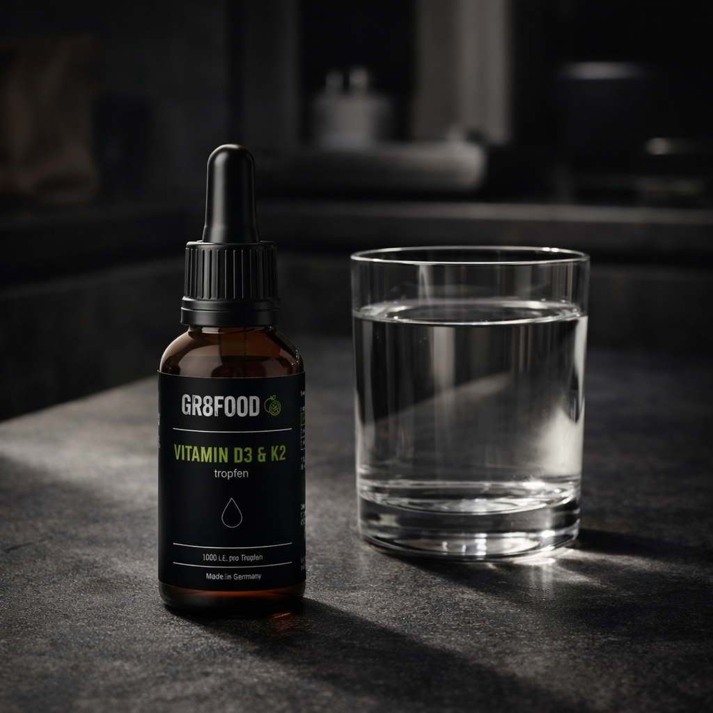 GR8 Vitamin D3 + K2 - 1.700 Tropfen (1.000 I.E.) - 50ml