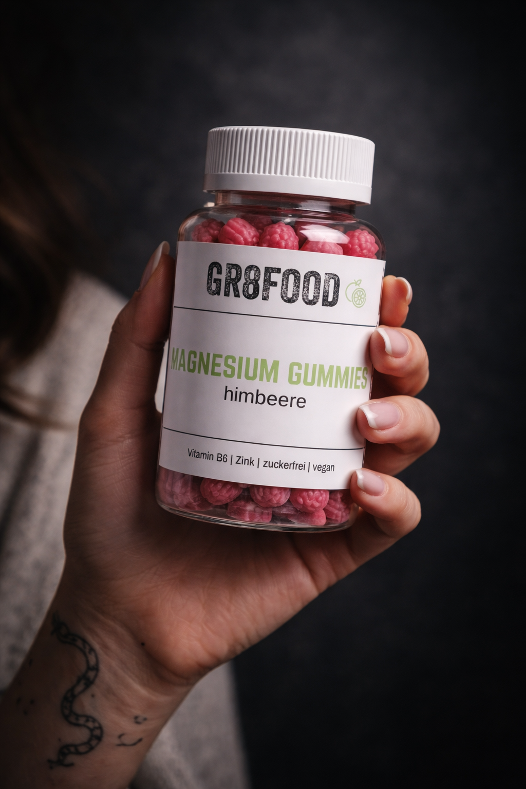 GR8 VitaBears Magnesium + Zink + B6 Gummies - 60 Stk.